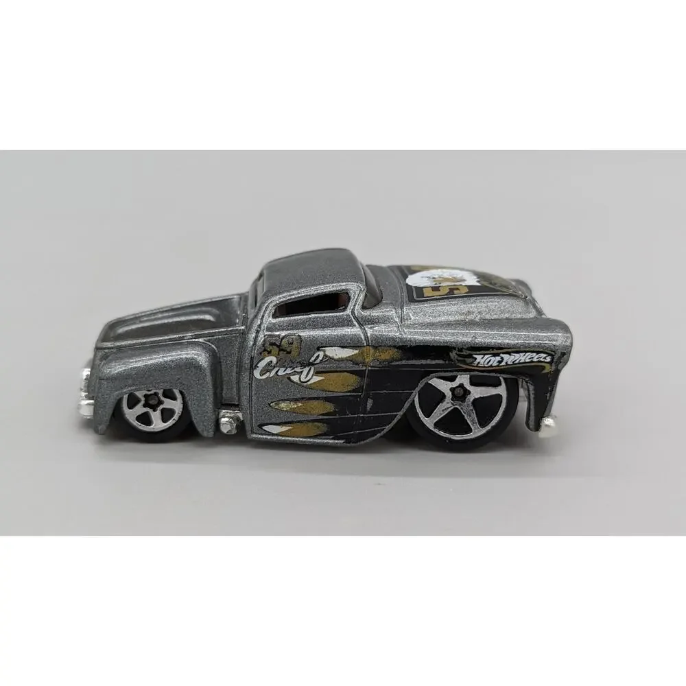 Mattel Hot Wheels 59 Chevy Chief 2003 Malaysia Diecast Truck Grey 1:64
